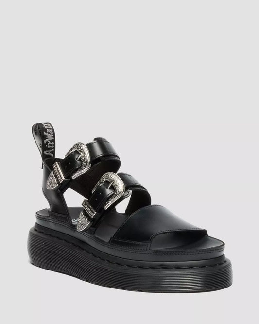 GRYPHON QUAD GLADIATOR PLATFORM SANDALS