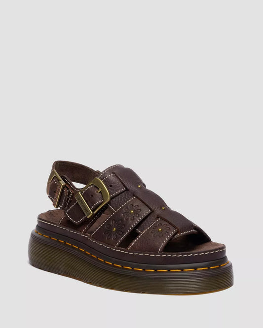 WRENLIE OPEN TOE GRIZZLY FISHERMAN PLATFORM SANDALS