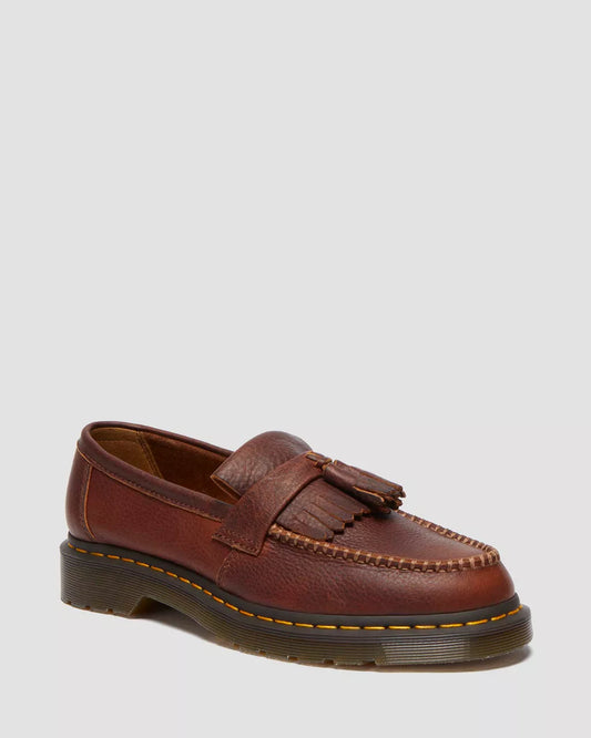ADRIAN YELLOW STITCH AMBASSADOR LOAFERS