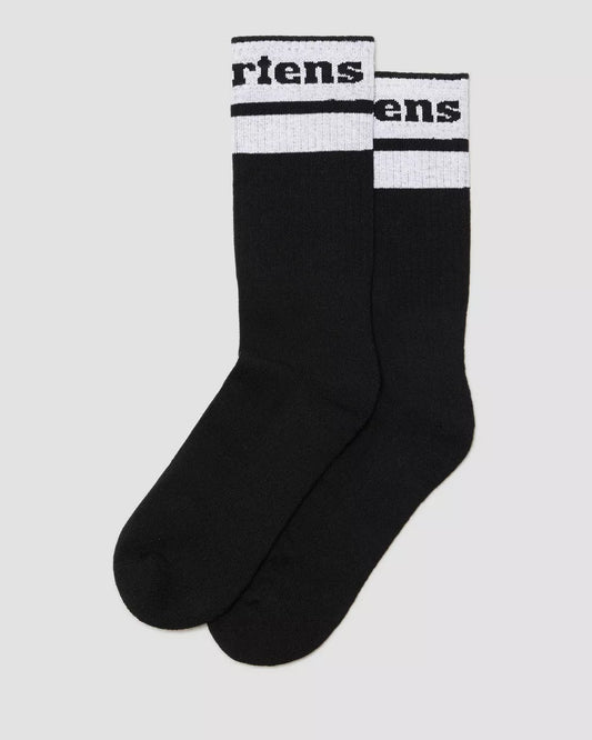 ATHLETIC LOGO ORGANIC COTTON BLEND SOCKS
