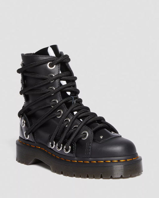 DARIA BEX LACE UP PLATFORM BOOTS