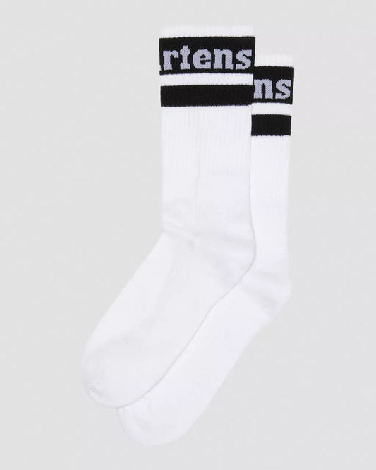 ATHLETIC LOGO ORGANIC COTTON BLEND SOCKS