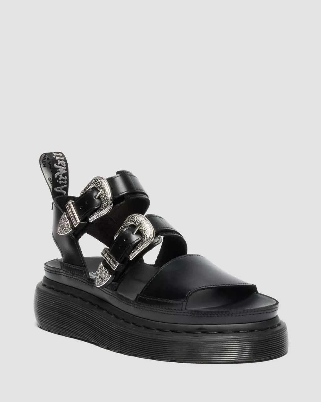 GRYPHON QUAD GLADIATOR PLATFORM SANDALS