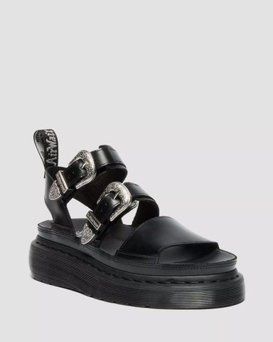 GRYPHON QUAD GLADIATOR PLATFORM SANDALS