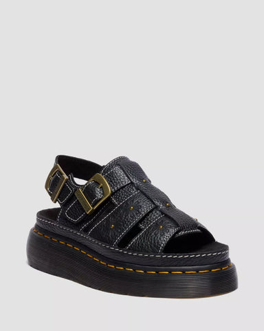 WRENLIE OPEN TOE NAPPA FISHERMAN PLATFORM SANDALS