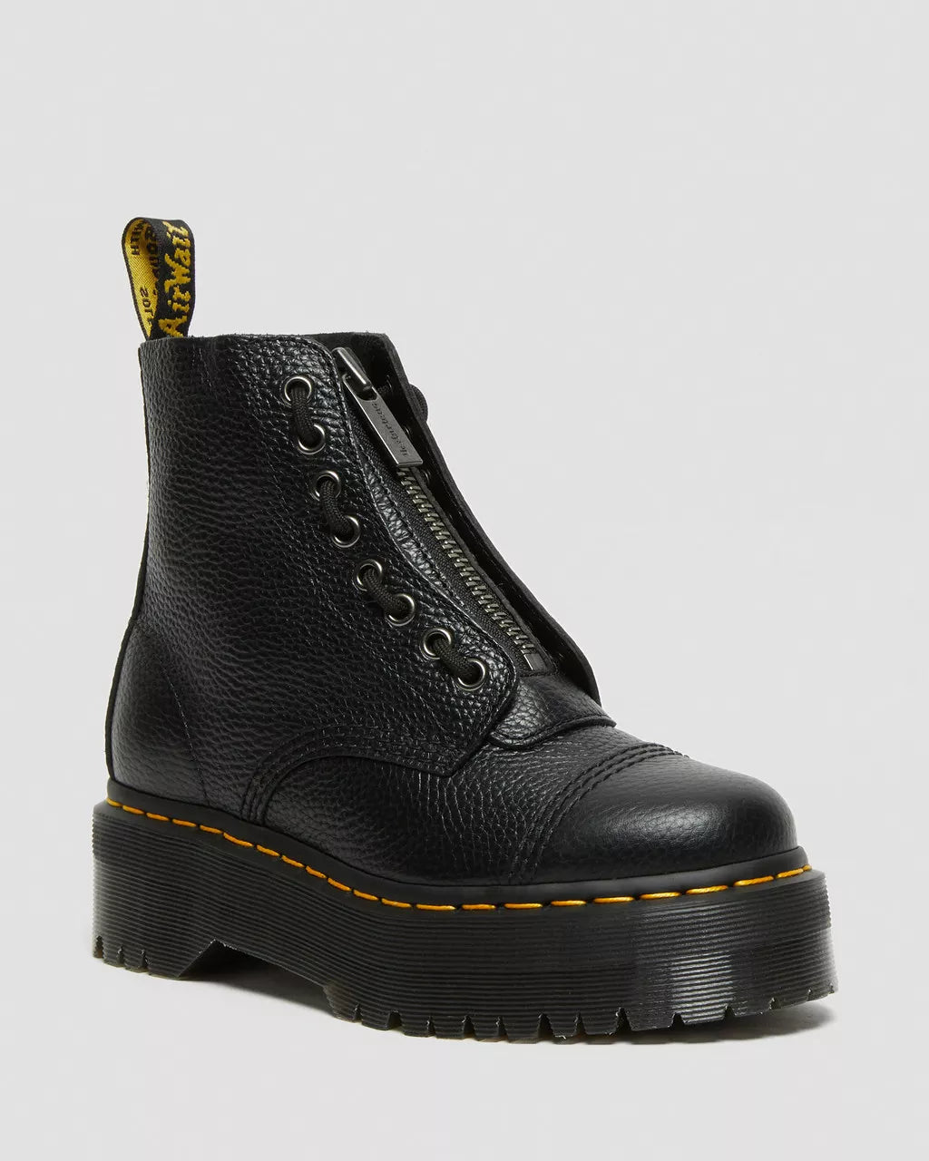 SINCLAIR MILLED NAPPA PLATFORM BOOTS