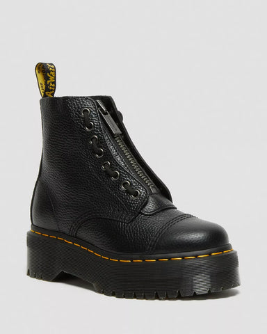 SINCLAIR MILLED NAPPA PLATFORM BOOTS