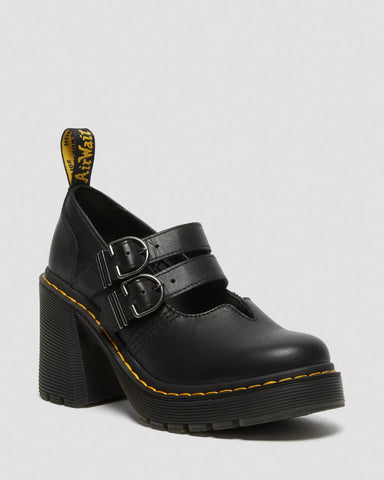 EVIEE SENDAL HEELED MARY JANE SHOES
