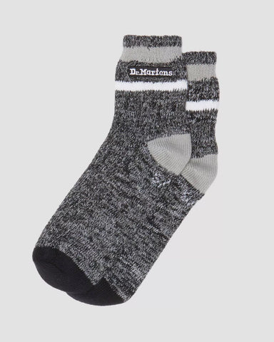 SHORT MARL COTTON BLEND SOCKS