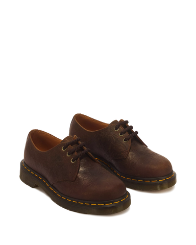 1461 FLORAL EMBOSS 3 EYE CRAZY HORSE SHOES