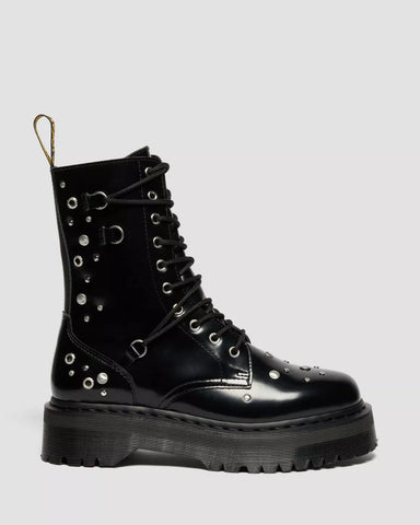 JADON HI STUDDED BUTTERO PLATFORMS BOOTS