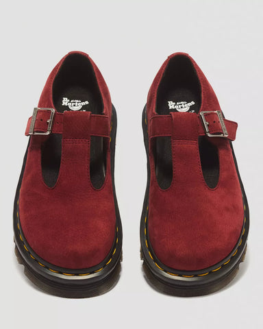 ZEBZAG MARY JANE MILLED NUBUCK SHOES