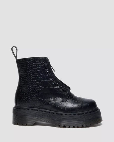 SINCLAIR CROC EMBOSS PLATFORM BOOTS