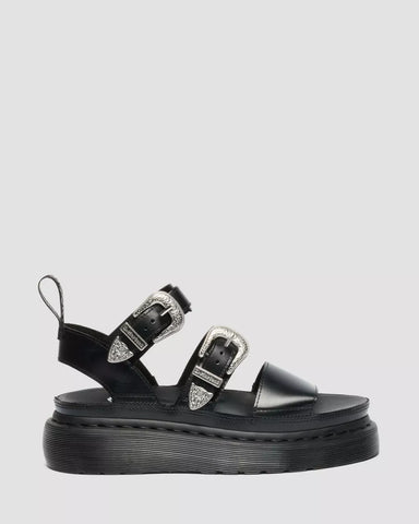 GRYPHON QUAD GLADIATOR PLATFORM SANDALS