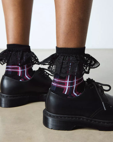 FRILL ORGANIC COTTON BLEND SOCKS