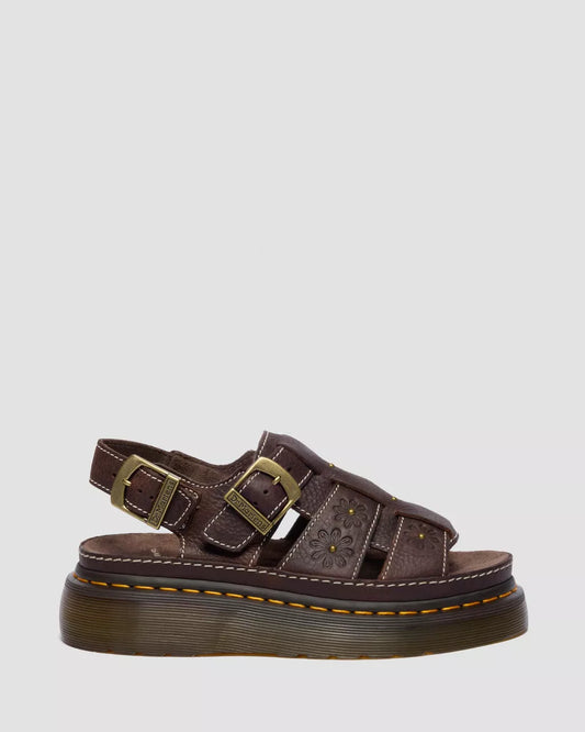 WRENLIE OPEN TOE GRIZZLY FISHERMAN PLATFORM SANDALS
