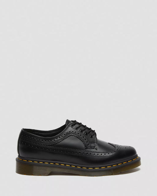 3989 YELLOW STITCH SMOOTH BROGUE SHOES