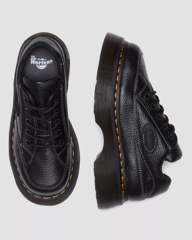 BUZZ 5-EYE MILLED NAPPA SHOES