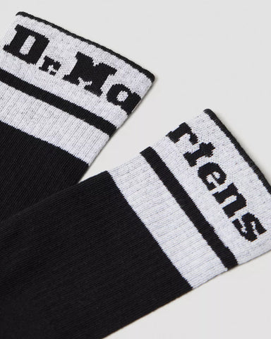 ATHLETIC LOGO ORGANIC COTTON BLEND SOCKS