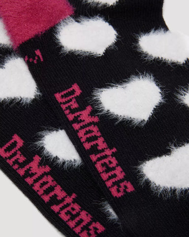 FAUX FUR ORGANIC COTTON BLEND SOCKS