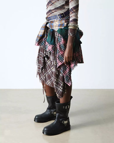 ANISTONE HI BIKER BOOTS