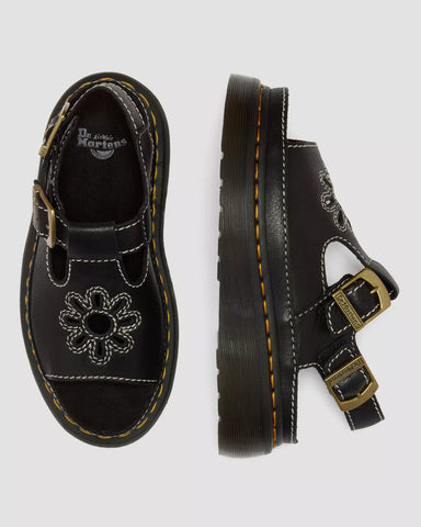 DUNNET FLOWER FULL GRAIN SANDALS