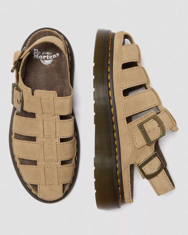 WRENLIEBronx Suede Fisherman Sandals