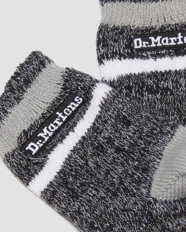 SHORT MARL COTTON BLEND SOCKS