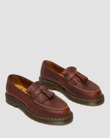 ADRIAN YELLOW STITCH AMBASSADOR LOAFERS