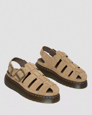 WRENLIEBronx Suede Fisherman Sandals