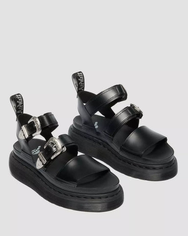 GRYPHON QUAD GLADIATOR PLATFORM SANDALS