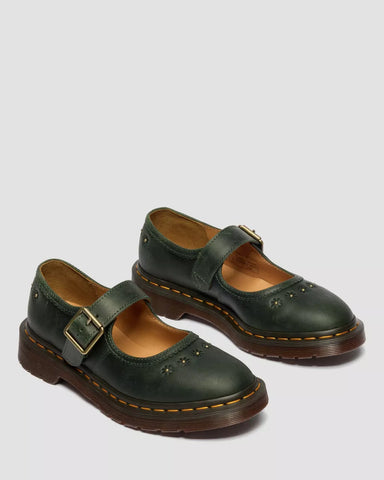 MARY JANE FLOWER CRAZY HORSE SHOES