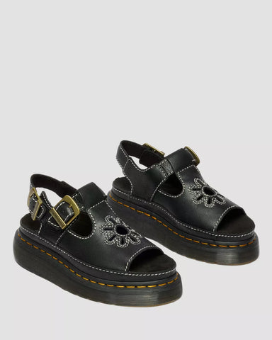 DUNNET FLOWER FULL GRAIN SANDALS