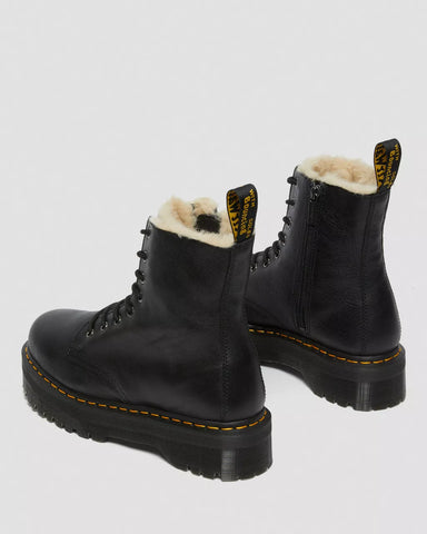 JADON BOOT FAUX FUR LINED PLATFORMS