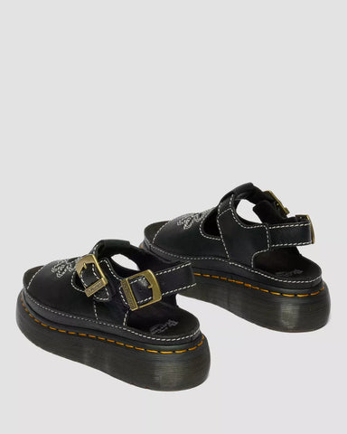 DUNNET FLOWER FULL GRAIN SANDALS