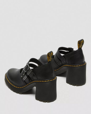 EVIEE SENDAL HEELED MARY JANE SHOES