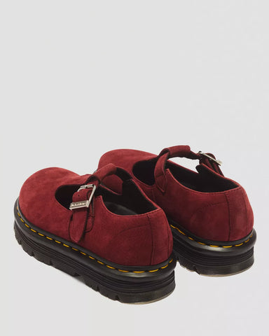 ZEBZAG MARY JANE MILLED NUBUCK SHOES