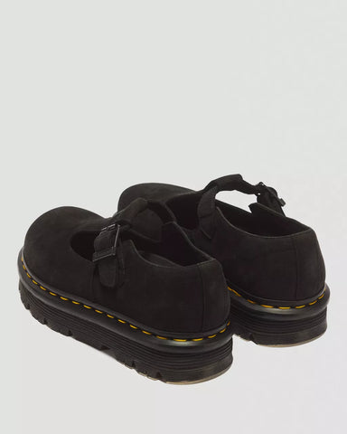 ZEBZAG MARY JANE MILLED NUBUCK SHOES