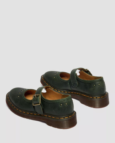 MARY JANE FLOWER CRAZY HORSE SHOES