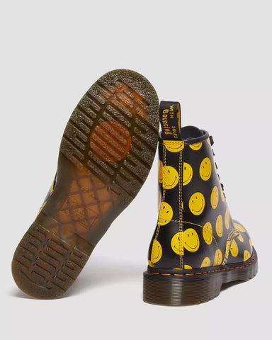 1460 SMILEY® SMOOTH LACE UP BOOTS