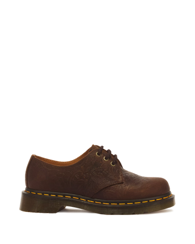 1461 FLORAL EMBOSS 3 EYE CRAZY HORSE SHOES