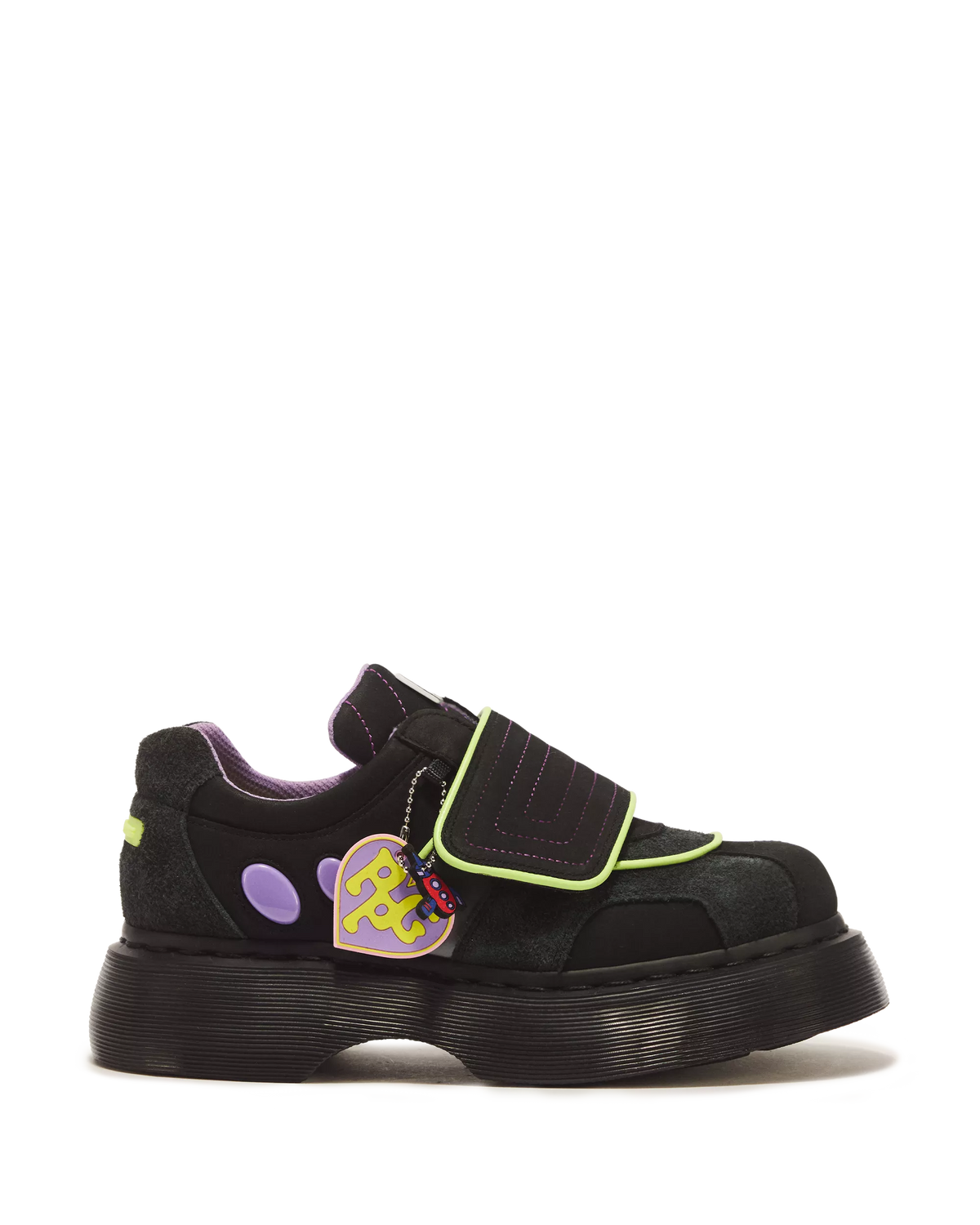 90S BABE MIXED MATERIALS BARREL EDGE SOLE