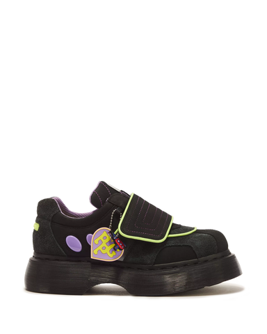 90S BABE MIXED MATERIALS BARREL EDGE SOLE