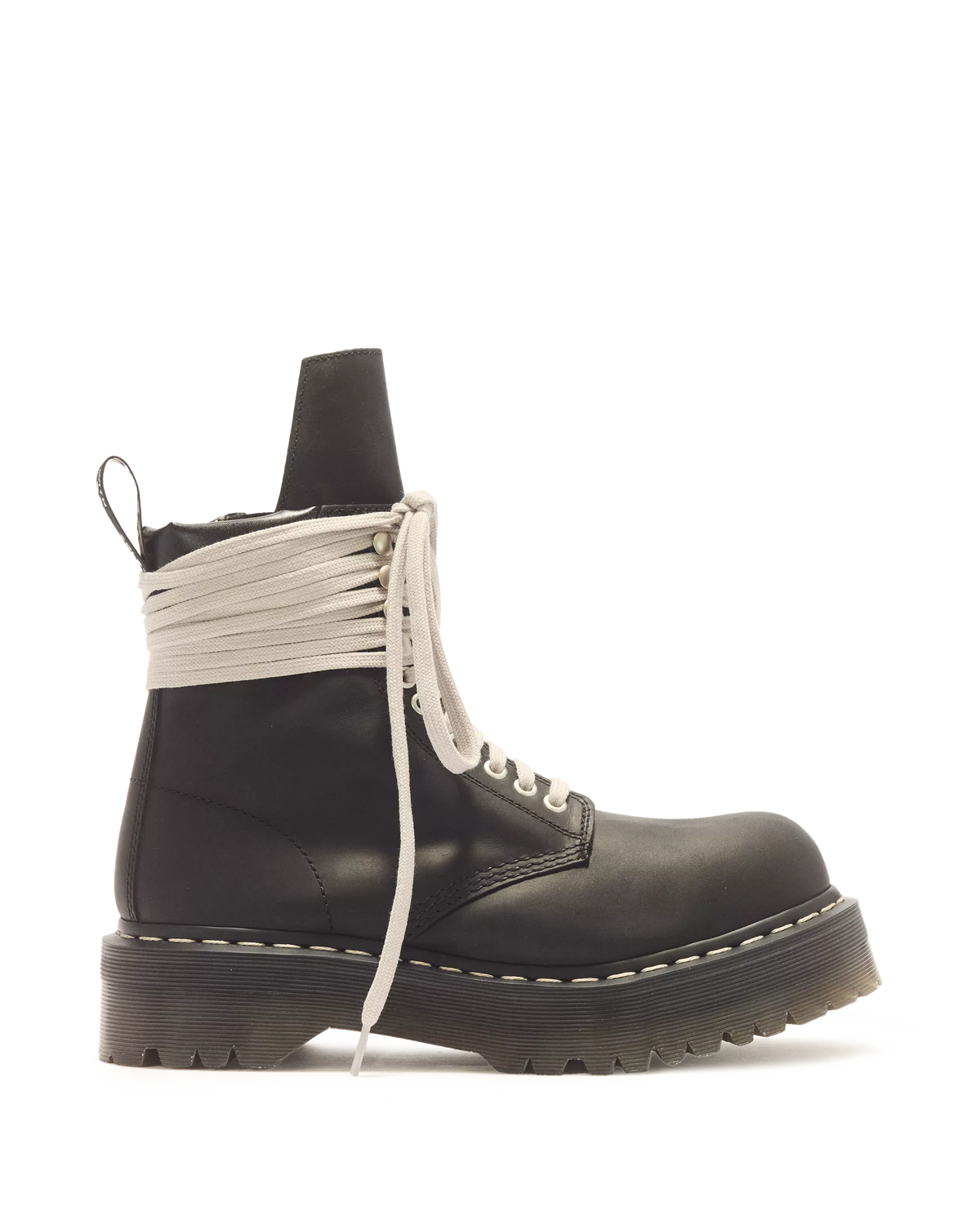 RICK OWENS STEEL TOE BOOTS