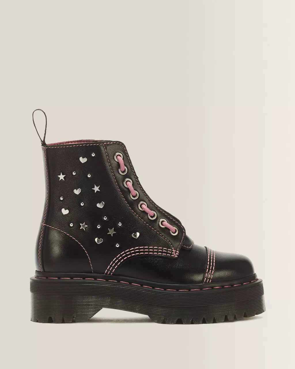 SINCLAIR HEARTS & STARS PLATFORM BOOTS