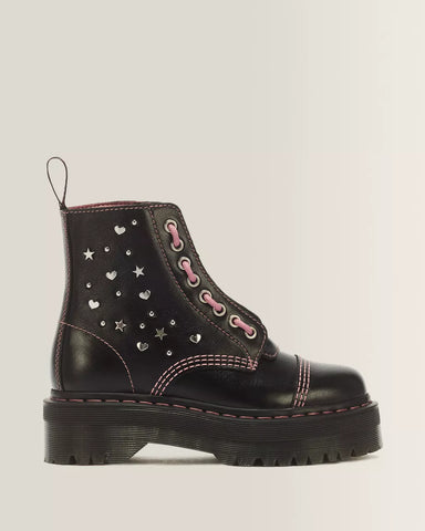SINCLAIR HEARTS & STARS PLATFORM BOOTS