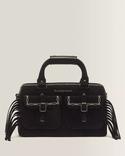 TOP HANDLE DESERT RODEO SUEDE BAG
