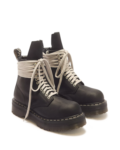 RICK OWENS STEEL TOE BOOTS