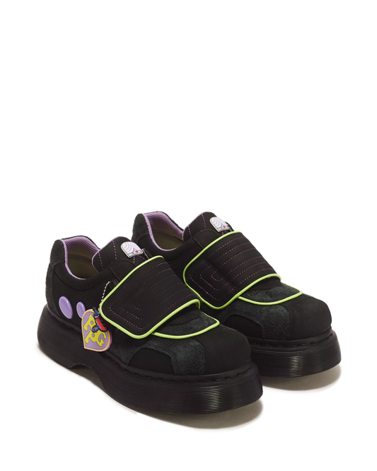 90S BABE MIXED MATERIALS BARREL EDGE SOLE