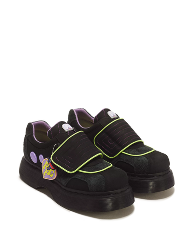 90S BABE MIXED MATERIALS BARREL EDGE SOLE